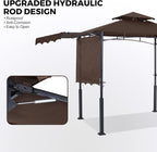 ABCCANOPY Grill Gazebo with 2 Side Awnings - Image 3