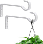 6 Inch 2 Pack Heavy Duty Outdoor Plant Hangers - Image 7