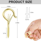 12 PCS Q-Hanger Hooks, Screw Hooks - Image 5