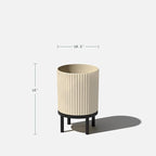 Veradek Demi Series Round Planter w/Stand - Image 3