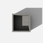 Veradek Block Series Cube Plastic Planter - Image 9
