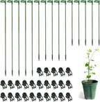 30 Pcs Plant Support Stakes by LUCKJUJU