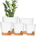 GARDIFE Plant Pots 7/6.5/6/5.5/5 Inch Self Watering Planters by GARDIFE