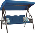 3-Seat Outdoor Porch Swing by zzw
