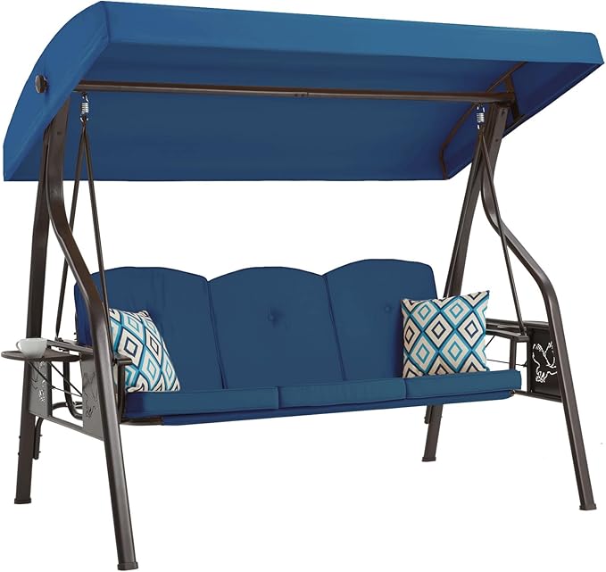 3-Seat Outdoor Porch Swing by zzw