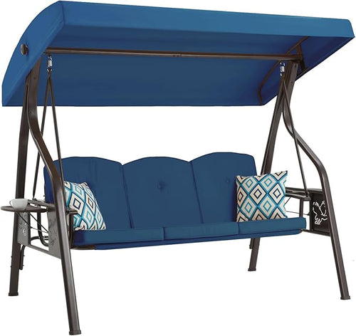 3-Seat Outdoor Porch Swing by zzw