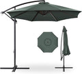 Best Choice Products 10ft Offset Cantilever Hanging Market Patio Umbrella by BestChoiceProducts