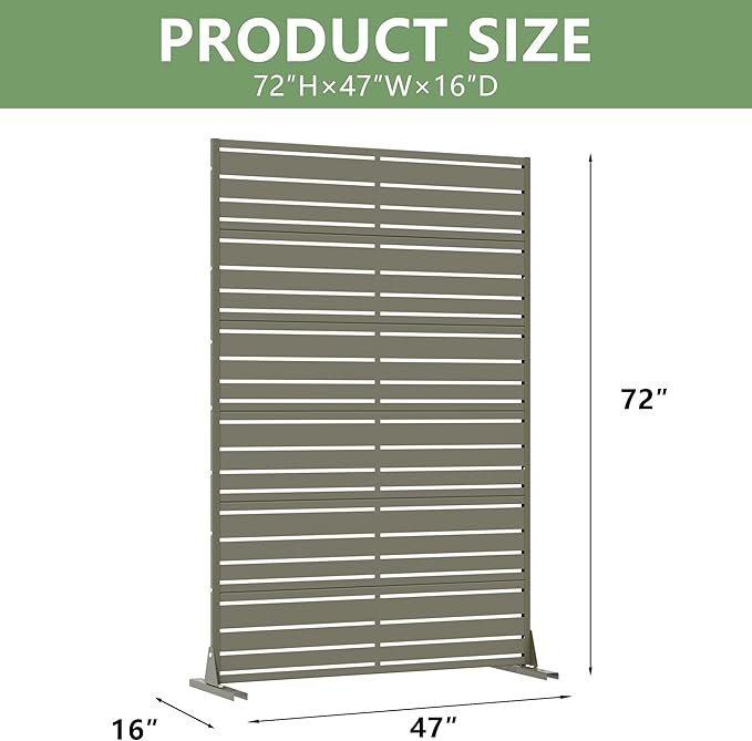 Casaphoria Metal Privacy Screen Outdoor - Image 5