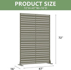 Casaphoria Metal Privacy Screen Outdoor - Image 5