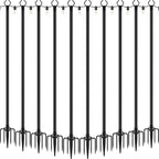 AILBTON 10 Pack 10Ft String Light Poles, Light Poles by AILBTON