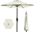 Best Choice Products 7.5ft Heavy-Duty Round Outdoor Market Table Patio Umbrella by BestChoiceProducts