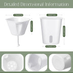 10 Pcs 3 Inch Self Watering Pots Self Watering Planters - Image 3