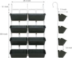 LOYALHEARTDY Vertical Garden Wall Planter Wall Mounted Planter 4-Tier Vertical - Image 3