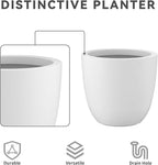Kante 18", Outdoor Indoor Large Planter Pots - Image 8