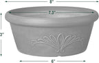 Arcadia Garden Products PSW TA20TC Plastic/Stone/Wood Composite Bulb Pan – No - Image 5