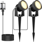 Warm White Spot Lights, Outdoor 3000K LED Spotlights, Outside Landscape by Unknown