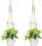 Belit 2 Pack Macrame Plant Hangers Indoor Hanging Planter Basket Decorative by Belit