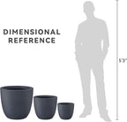 Kante 18", Outdoor Indoor Large Planter Pots - Image 6