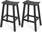 Stoog All-Weather Bar Stools Set of 2, Low Maintenance, by Stoog