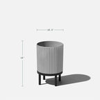 Veradek Demi Series Round Planter w/Stand - Image 3