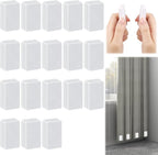 36pcs Outdoor Curtain Weights, Plastic Wrapped Magnetic Drapery Weights by Phoncoo