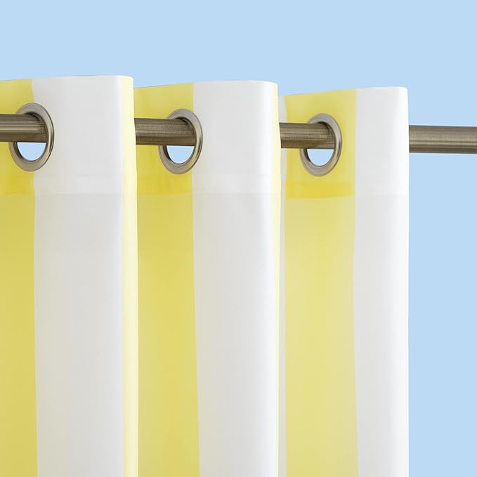 Sun Zero Valencia 2-Pack Cabana Stripe Indoor/Outdoor UV Protectant Energy - Image 2
