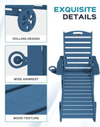 Ciokea Lounge Chair Outdoor, Oversized Chaise Lounge Chair - Image 5