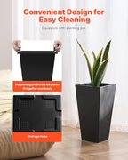 VEVOR Set of 2 Tall Outdoor Planters 22inch, Large Planters - Image 2
