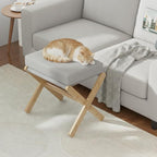 Foldable Foot Stool Ottoman, Modern Foot Rest - Image 8