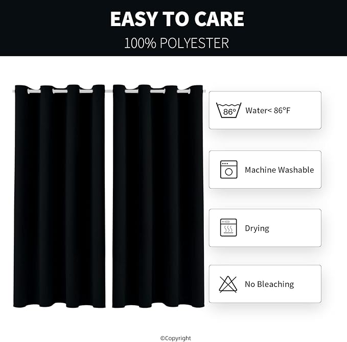Waterproof Outdoor Curtain W52 x L84 - Image 6