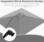 Grand patio 10x10 FT Patio Cantilever Umbrella - Image 3