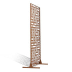VEVOR Metal Privacy Screen, Outdoor Privacy Screens 3-Panel, Freestanding - Image 12