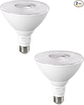 EDISHINE PAR38 LED Outdoor Flood Light Bulbs 2 Pack, 120W Equivalent Dimmable by EDISHINE