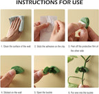 40 Pcs Plant Climbing Wall Fixture Clips Self-Adhesive Hook Vines Traction - Image 6