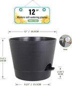 12 inch Large Self Watering Pots - Image 2