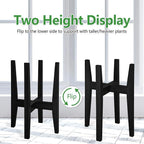 Plant Stand Indoor, Bamboo Plant Shelf, Adjustable Corner Plants Flower Holders - Image 4