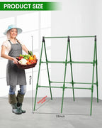 4 Pack Cucumber Trellis, Garden Trellis - Image 9