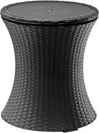Keter Pacific Cool Bar Outdoor Patio Furniture and Hot Tub Side Table - Image 14
