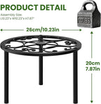 TOSKING 2-Pack Heavy Duty Metal Plant Stands - Image 2