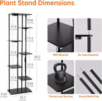 Bstrip Plant Stand Indoor with Grow Lights, 7-Tier Flower Rack, Corner Plant - Image 6