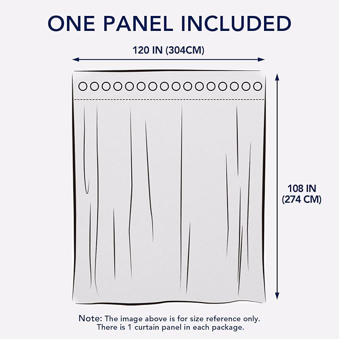 PureFit Outdoor Curtains for Patio Waterproof Weatherproof, UV Resistant - Image 6