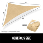 GORILLA GRIP Heavy Duty Sun Shade, UV Protection Fade Tear and Rust Resistant - Image 9