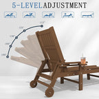 Patio Chaise Lounge Chair, Oversized Lounge Chair Outdoor - Image 4