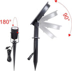 T-SUN Solar Spotlights, Outdoor LED Solar Lights, Waterproof Auto ON/Off Solar - Image 3