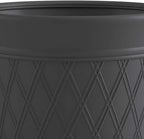 Suncast Lattice Hose Pot for Outdoor Garden Storage, Peppercorn - Image 7