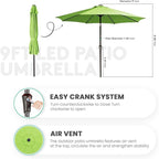 JEAREY 9FT Outdoor Patio Umbrella - Image 3