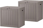 Outdoor Storage Box, Resin Deck Boxes Indoor and outdoor, Waterproof Storage by NBYSGO