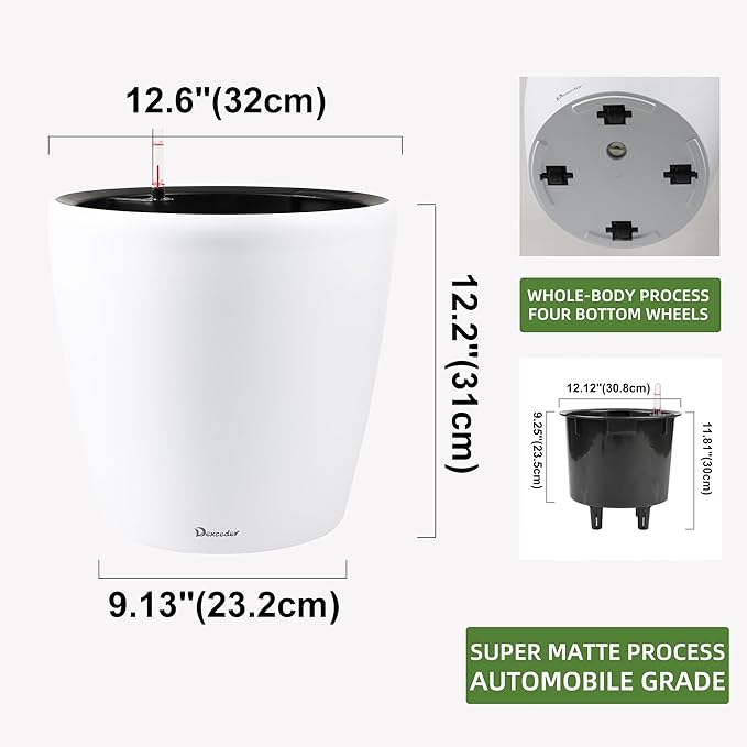 Dexceder 13x12 Self Watering Planter - Image 3