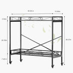 Zhongma 2 Tier Sturdy Metal Plant Stand - Image 2