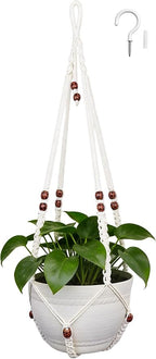 35 Inch Macrame Plant Hanger, Large by Unknown